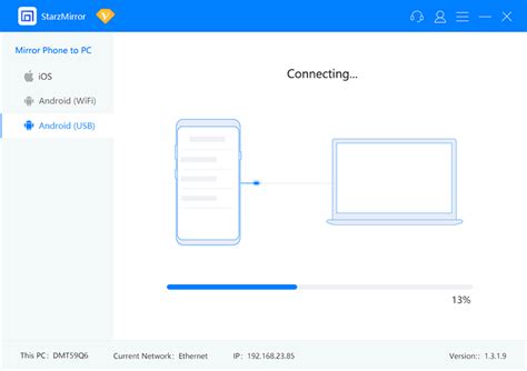 StarzMirror: Screen Mirroring for Android and iOS Devices.